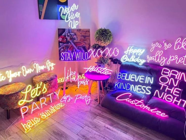 neon signs